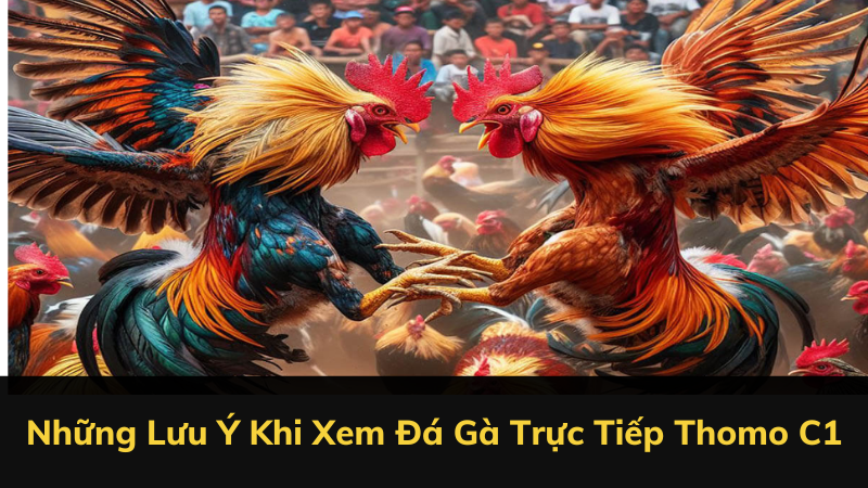 Những Lưu Ý Khi Xem Đá Gà Trực Tiếp Thomo C1