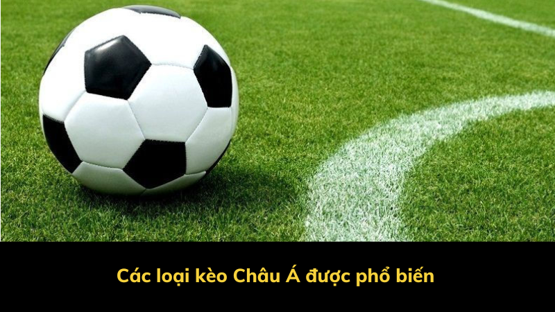 Các loại kèo Châu Á được phổ biến